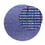Kelim Rug - Trendy round  - 200 x 200 cm - blue