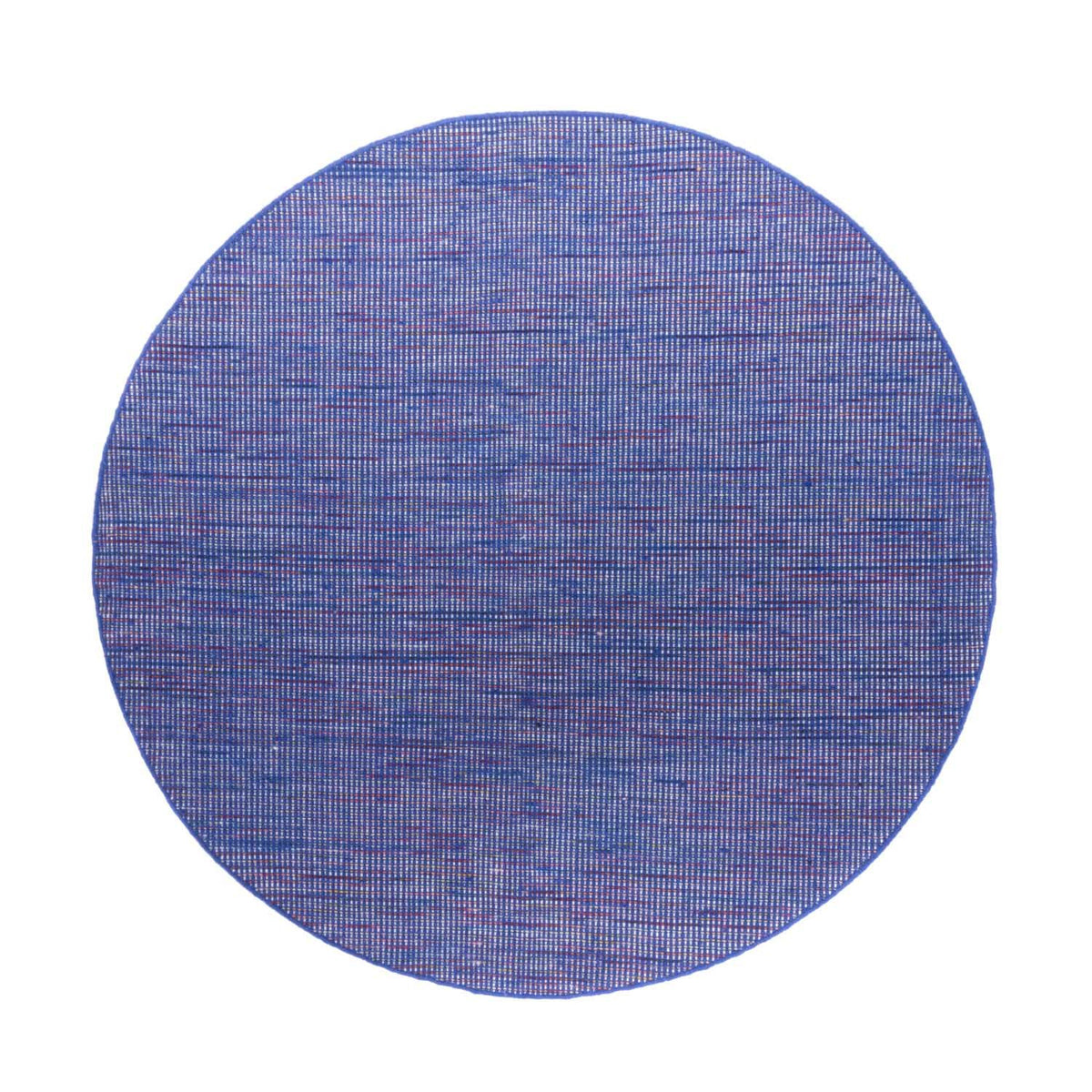 Kelim Rug - Trendy round  - 200 x 200 cm - blue