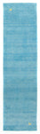 Runner Gabbeh Rug - Indus - 200 x 80 cm - light blue