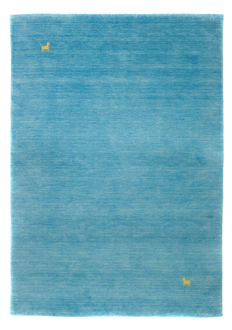 Gabbeh Rug - Indus - 300 x 250 cm - light blue