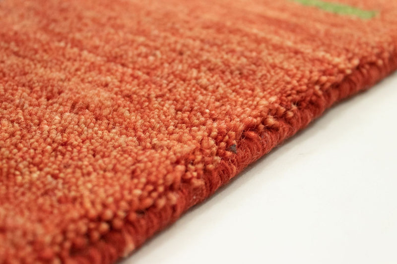 Runner Gabbeh Rug - Indus - 200 x 80 cm - blue