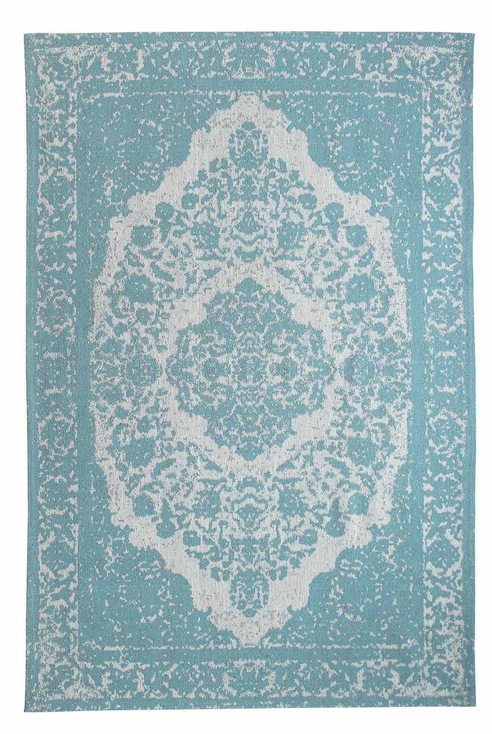 Runner Vintage Rug - 300 x 80 cm - blue