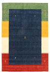 Gabbeh Loom Rug Mirage - Wool Rug - Rectangle / Blue / 90 x 160 cm Rectangle