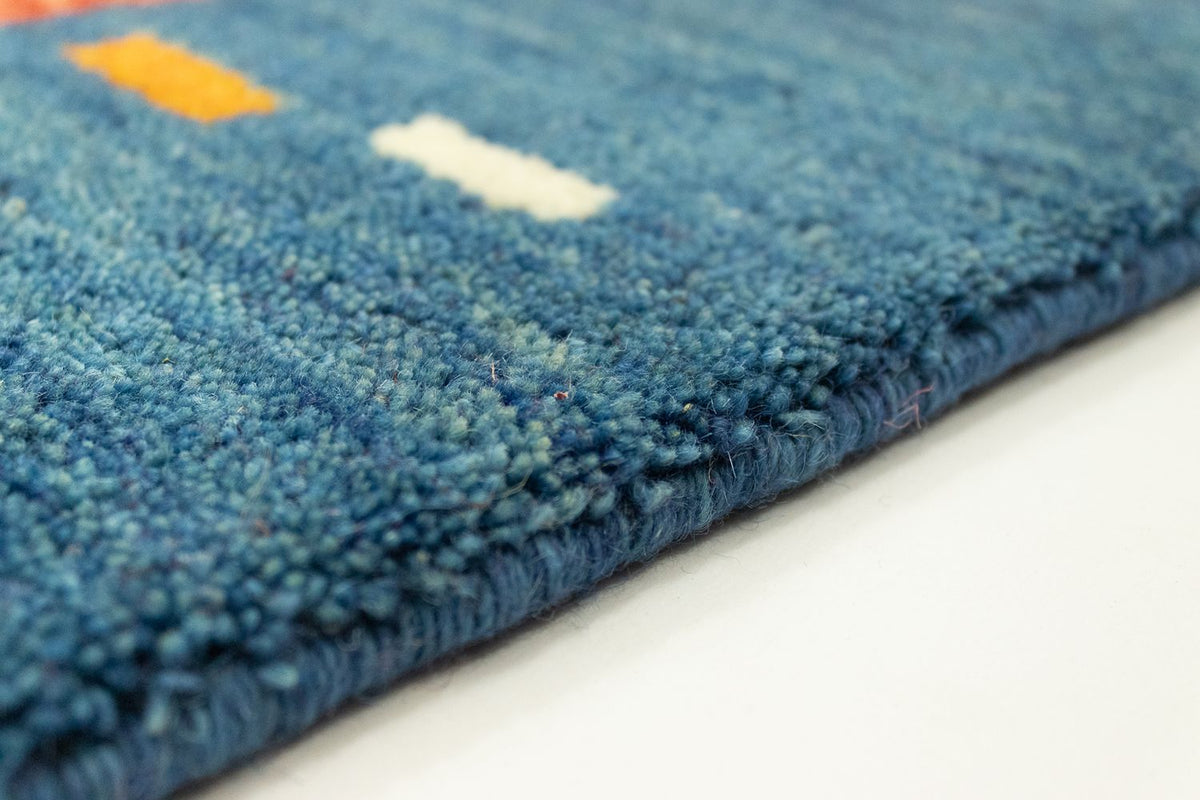 Runner Gabbeh Rug - Indus - 200 x 80 cm - red