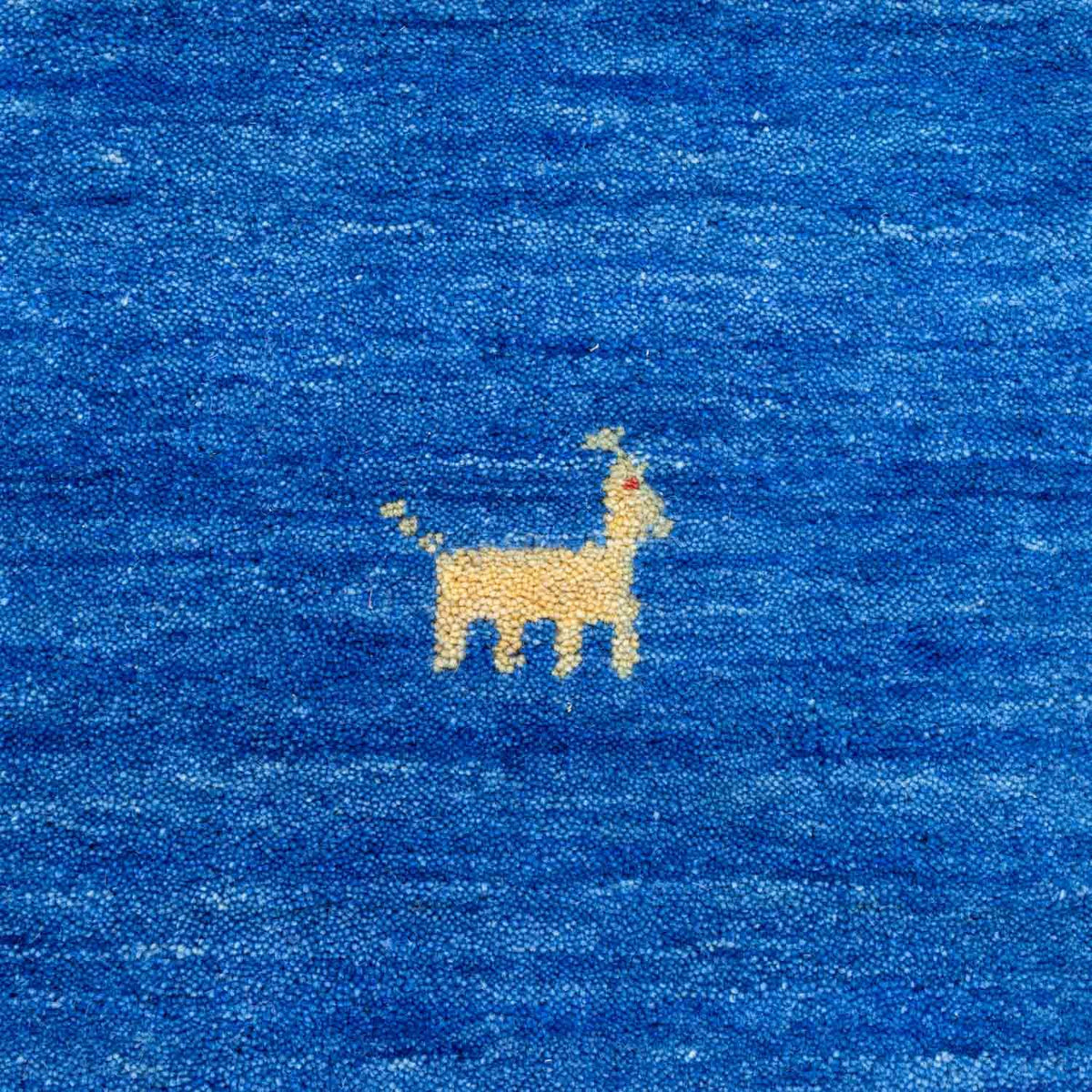 Gabbeh Rug - Softy round  - 250 x 250 cm - blue