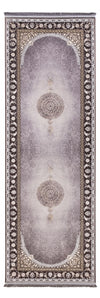 Oriental Woven Rug Amitis - Runner / Grey / 100 x 200 cm Runner