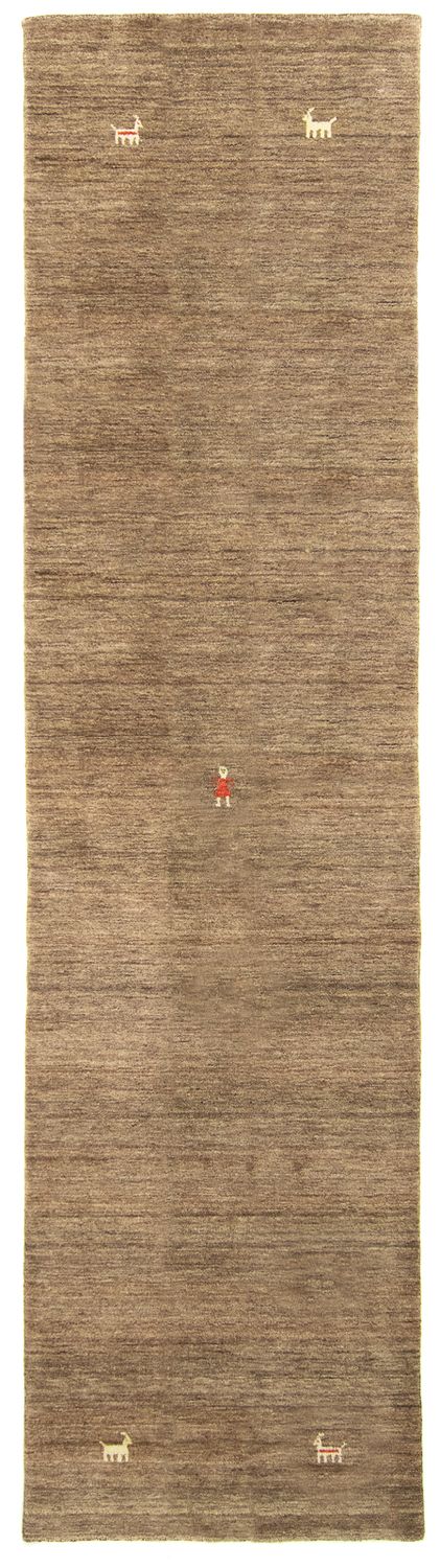 Runner Gabbeh Rug - Indus - 200 x 80 cm - brown