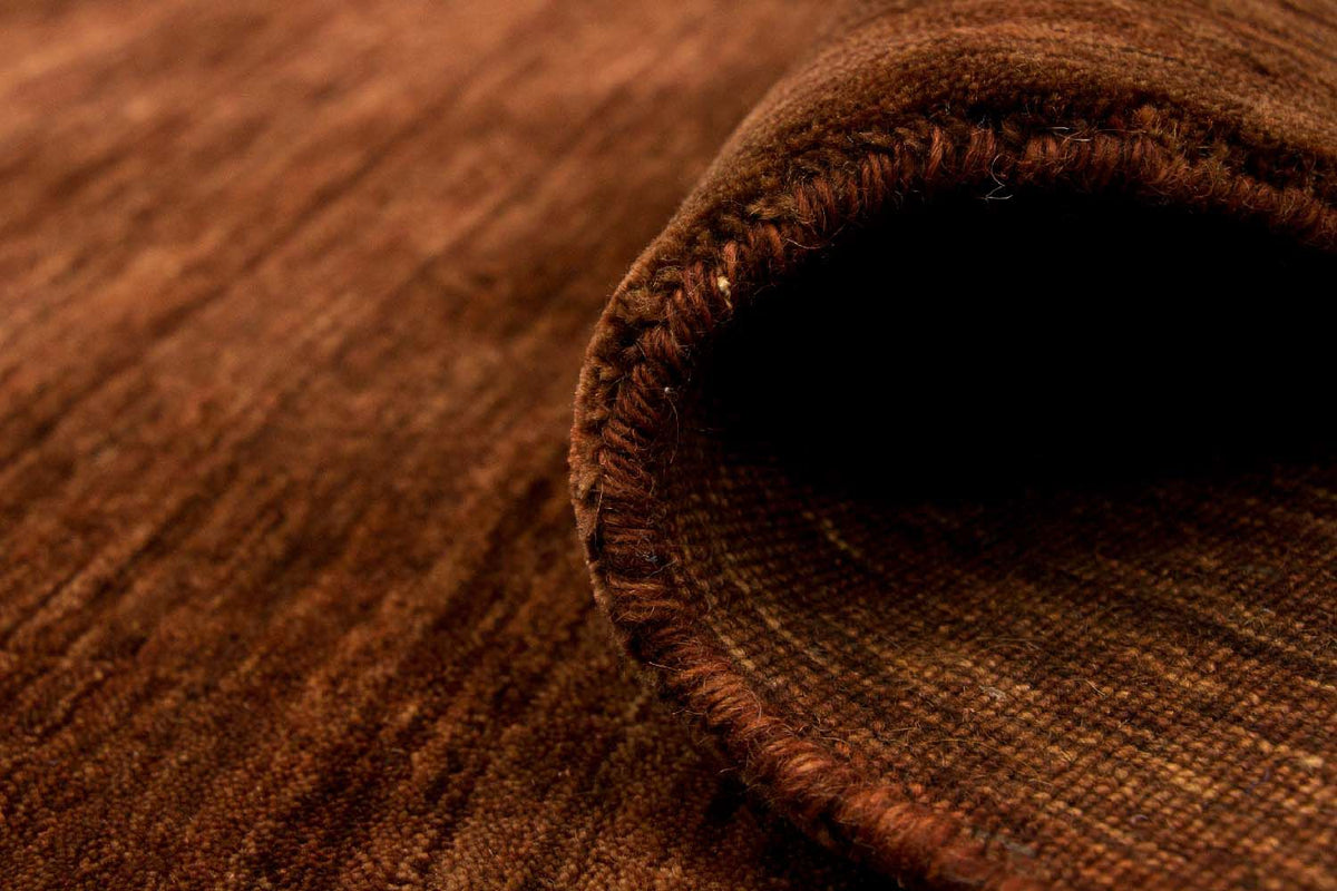 Gabbeh Rug - Indus round  - 250 x 250 cm - brown