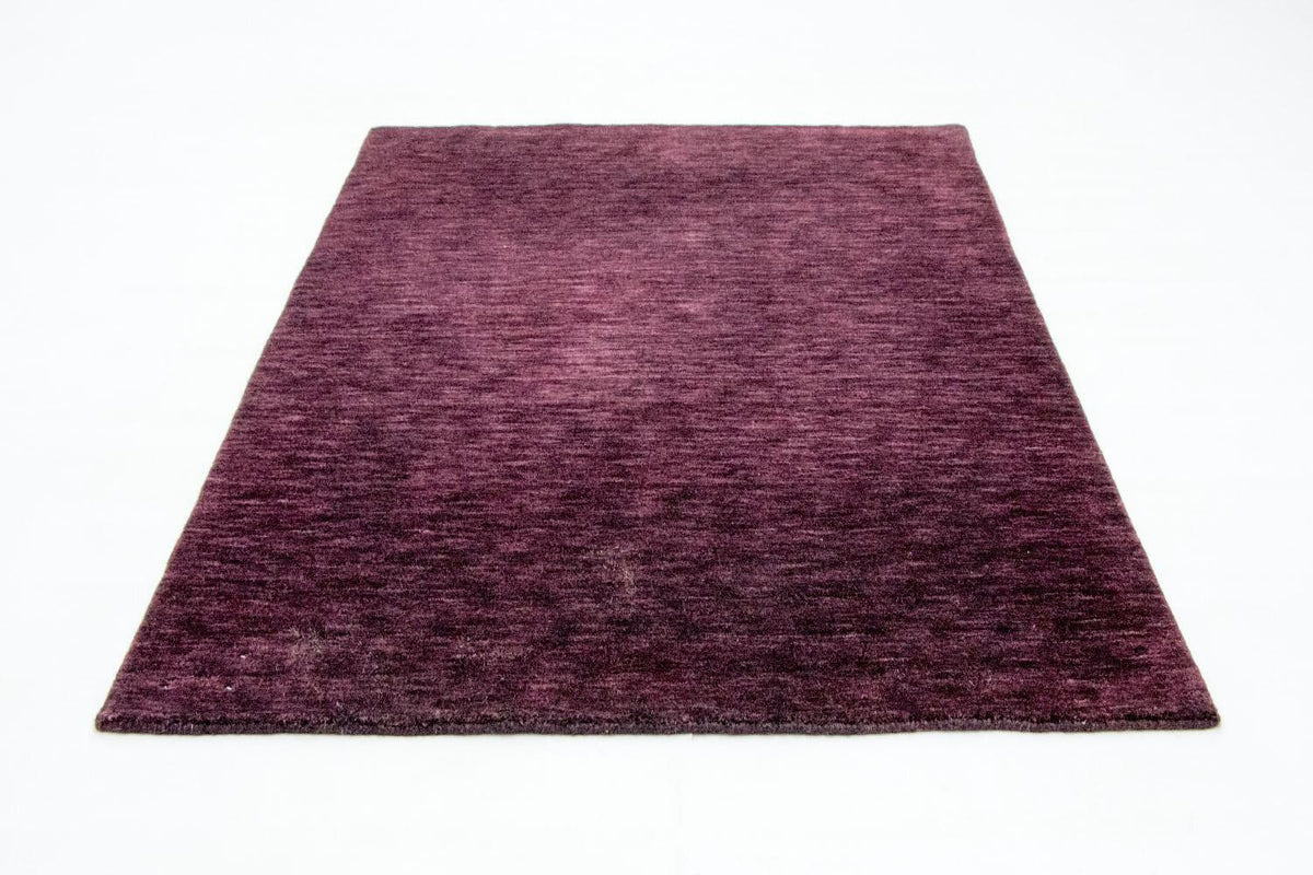 Wool Rug - 169 x 123 cm - purple