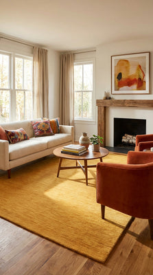 Gabbeh Rug - Softy - Erased - Uni - rectangle