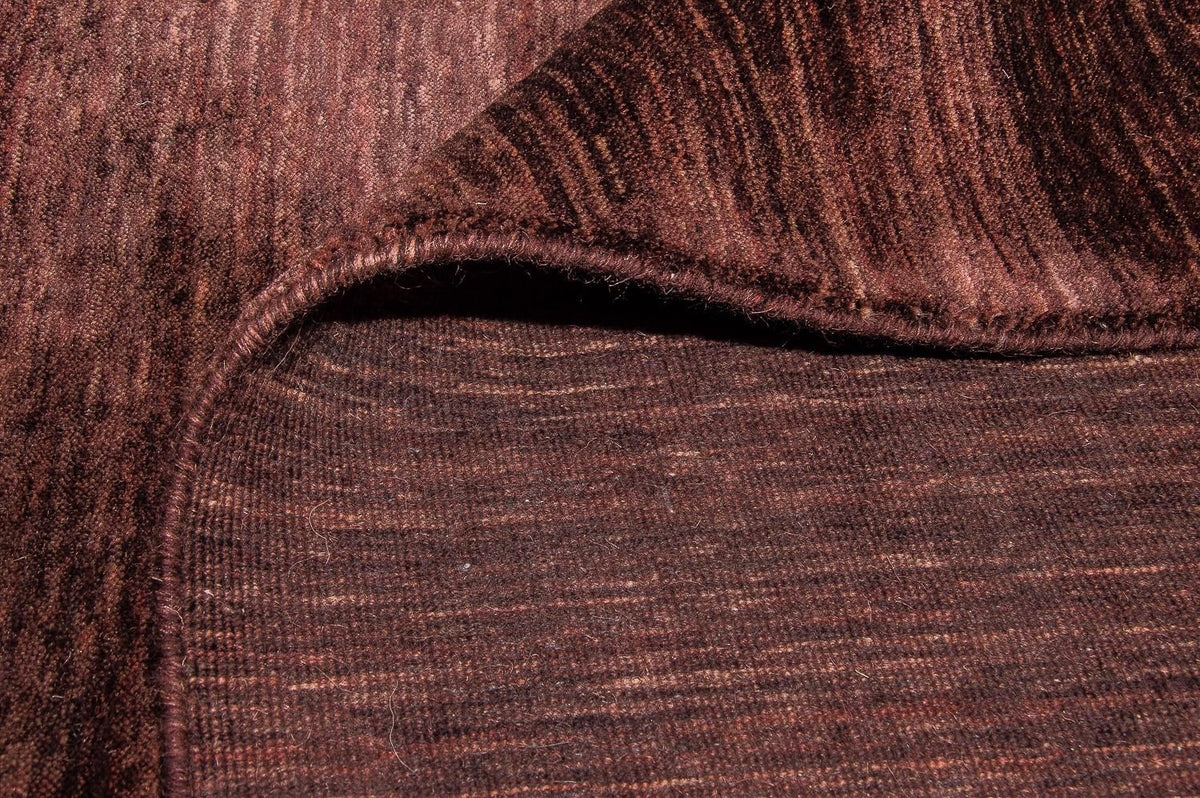 Runner Wool Rug - 300 x 80 cm - light chocolate