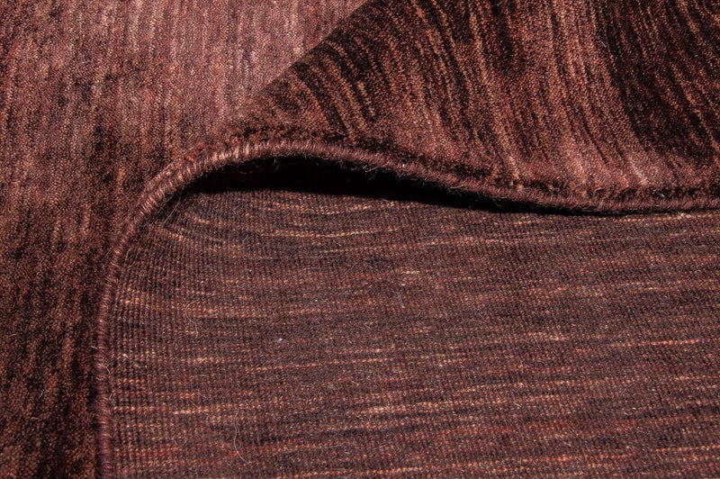 Runner Wool Rug - 300 x 80 cm - light chocolate