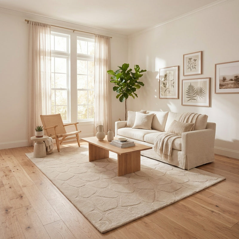 Wool Rug Boulder Beauty - Wool Rug