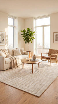 Wollteppich - Labyrinth Lux - rechteckig