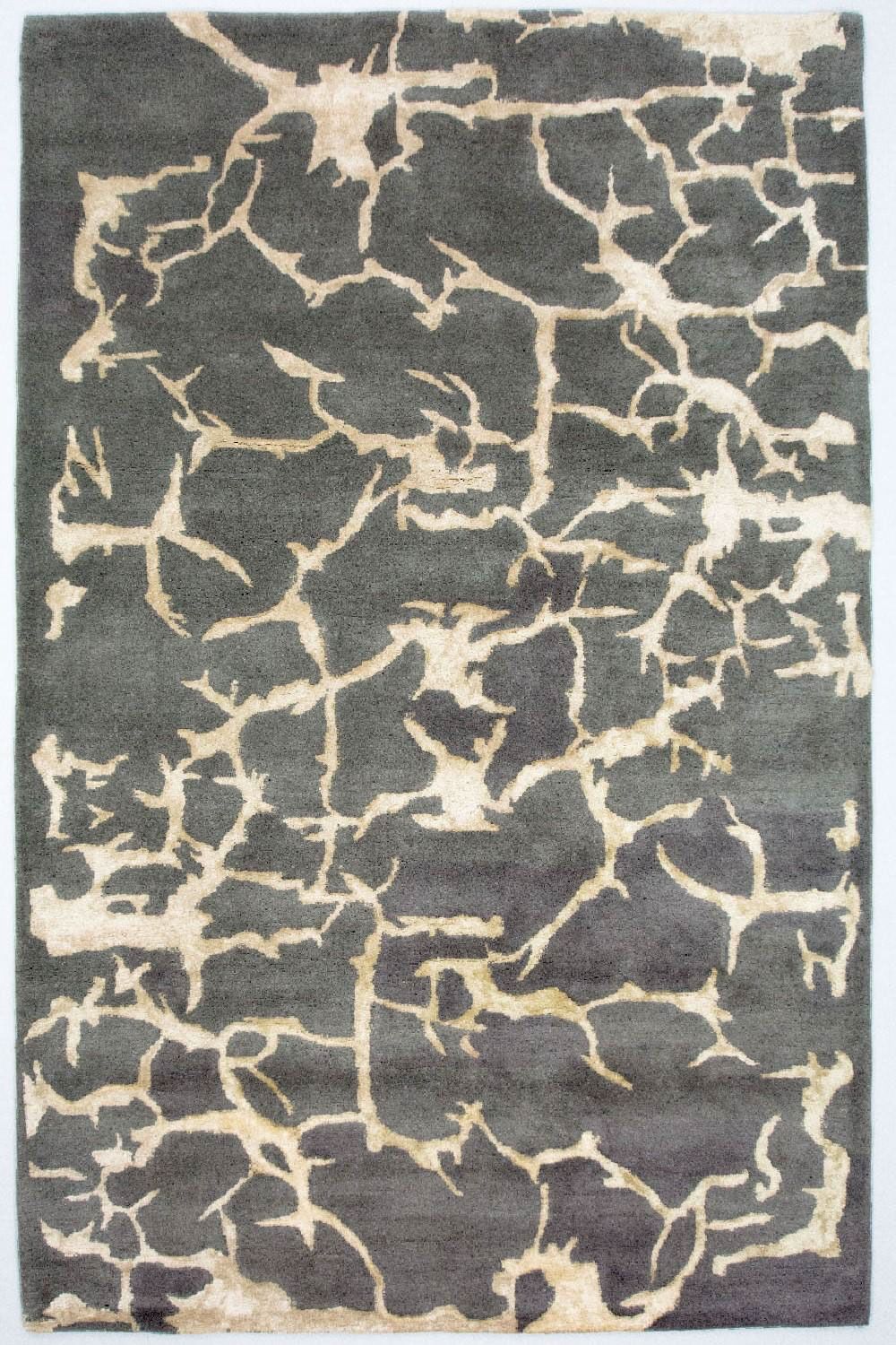 Designer Rug - 241 x 154 cm - grey