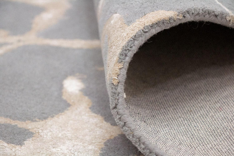 Designer Rug - 241 x 154 cm - grey