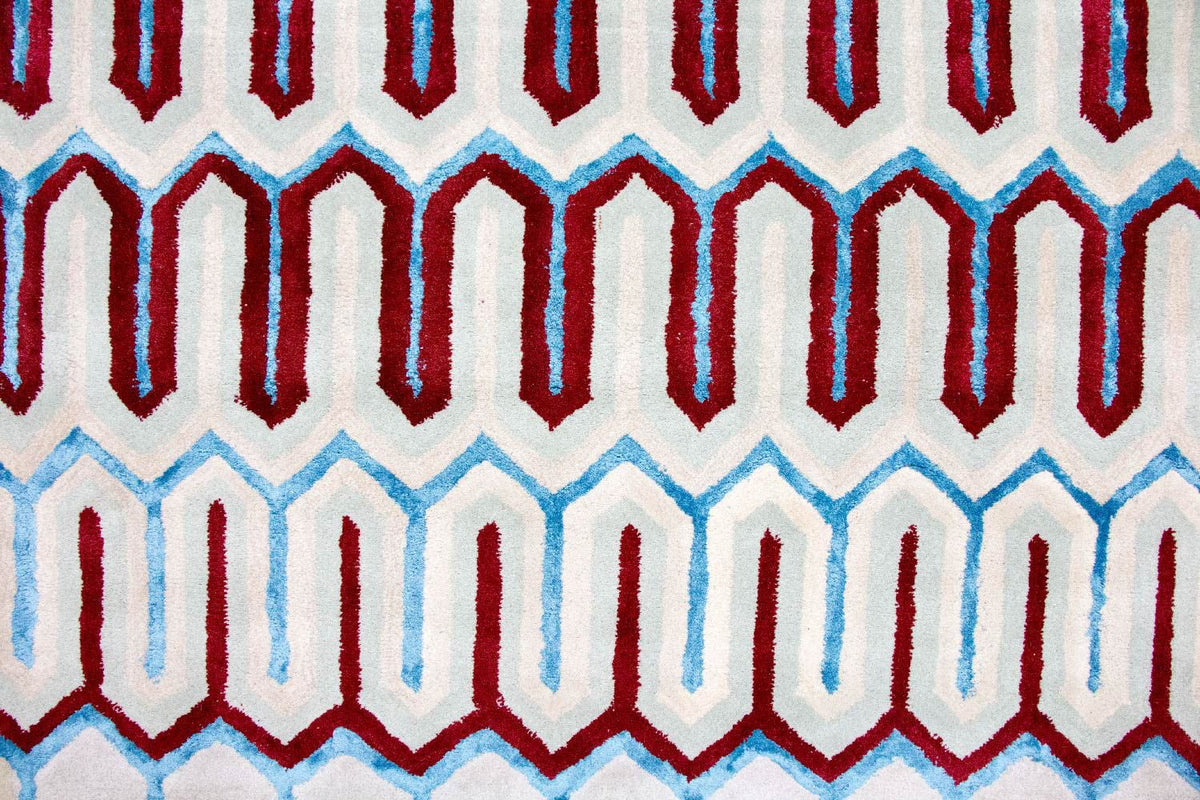 Designer Rug - 241 x 156 cm - beige