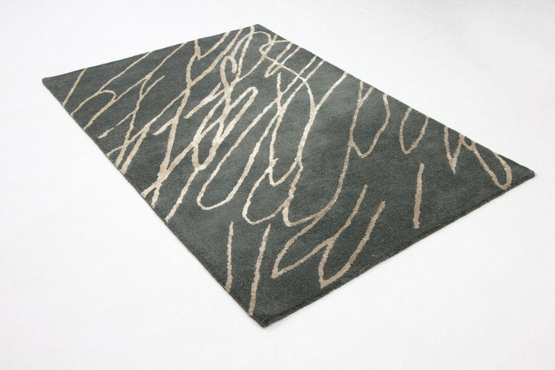 Designer Rug - 180 x 121 cm - blue