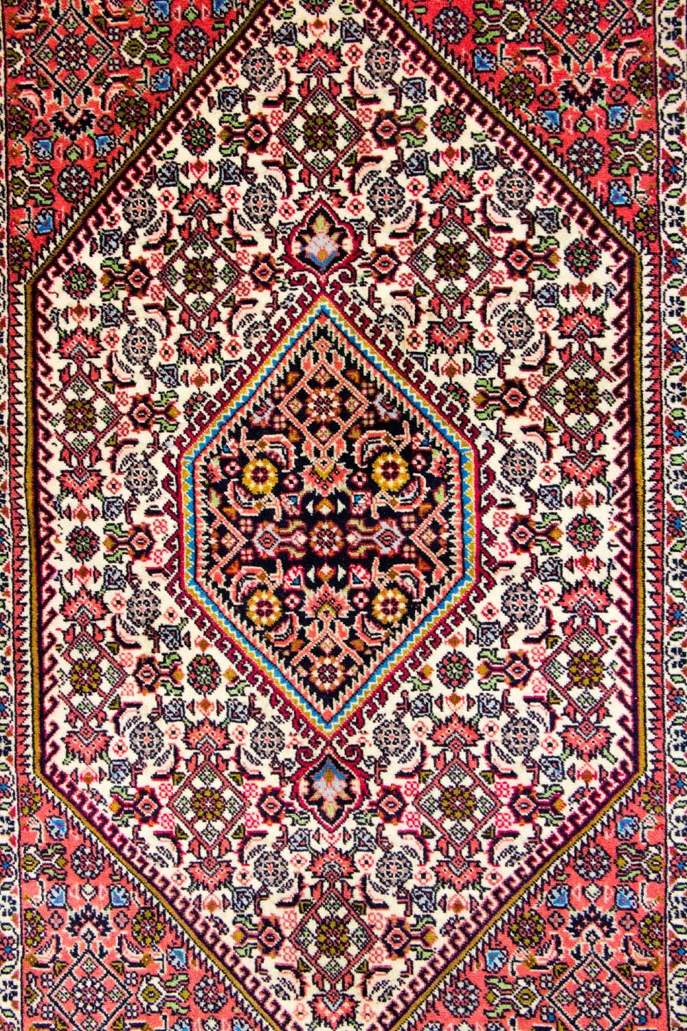 Perser Rug - Bidjar - 140 x 88 cm - red