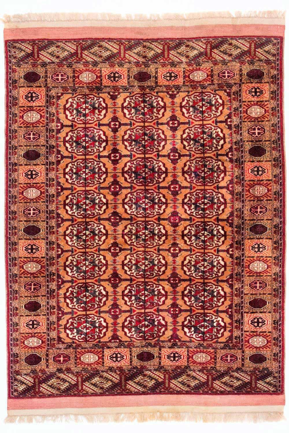 Afghan Rug - Bukhara - 170 x 120 cm - salmon