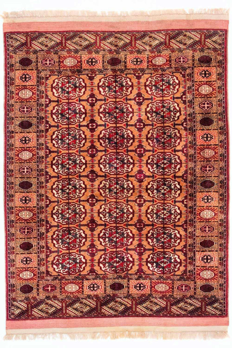 Afghan Rug - Bukhara - 170 x 120 cm - salmon