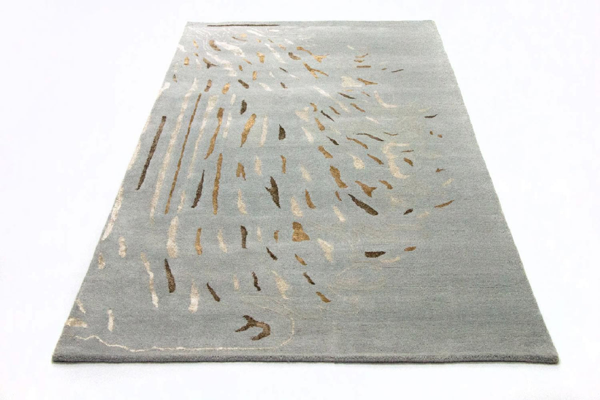 Designer Rug - 242 x 153 cm - grey