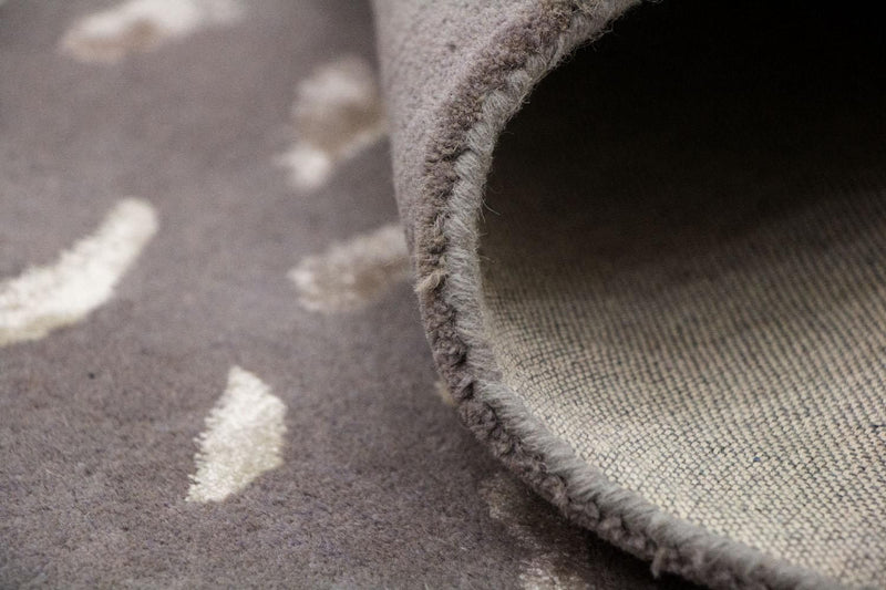 Designer Rug - 242 x 153 cm - brown