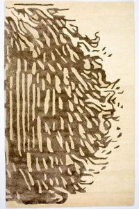 Designer Rug - 242 x 152 cm - beige