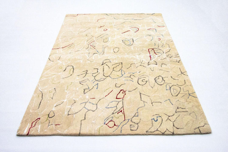 Designer Rug - 242 x 152 cm - beige