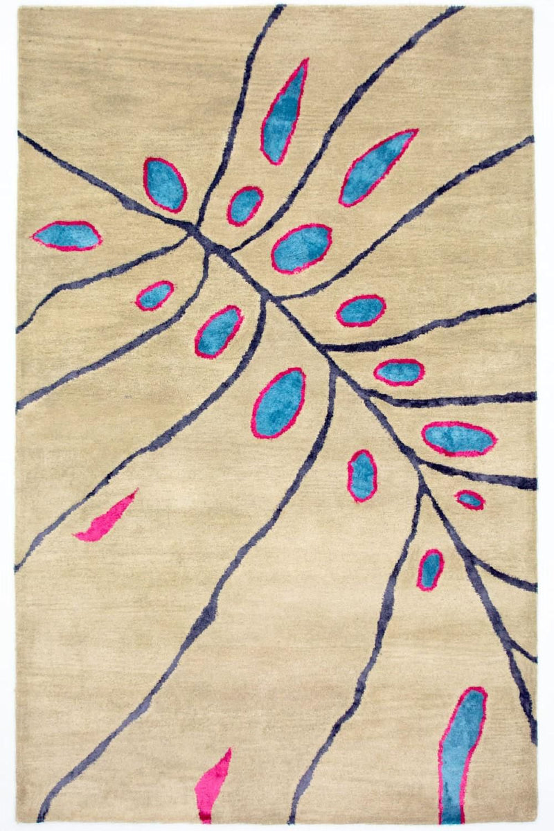 Designer Rug - 240 x 152 cm - beige