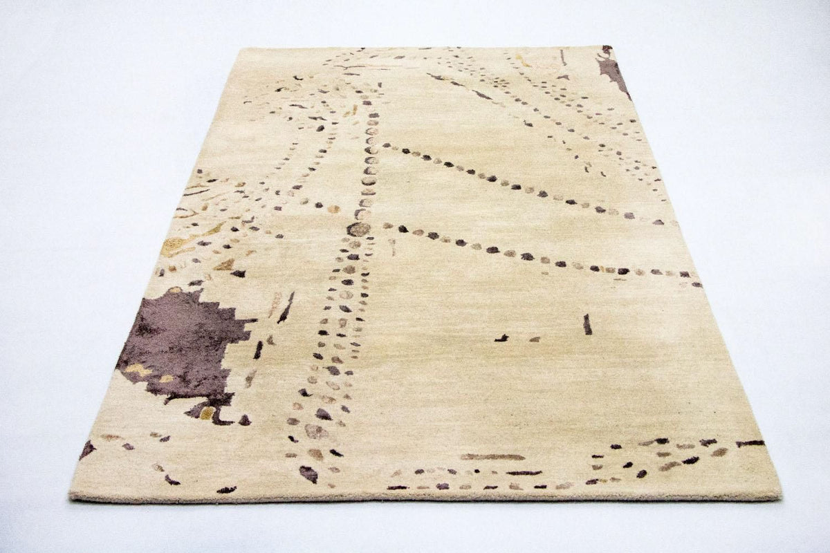 Designer Rug - 243 x 153 cm - beige