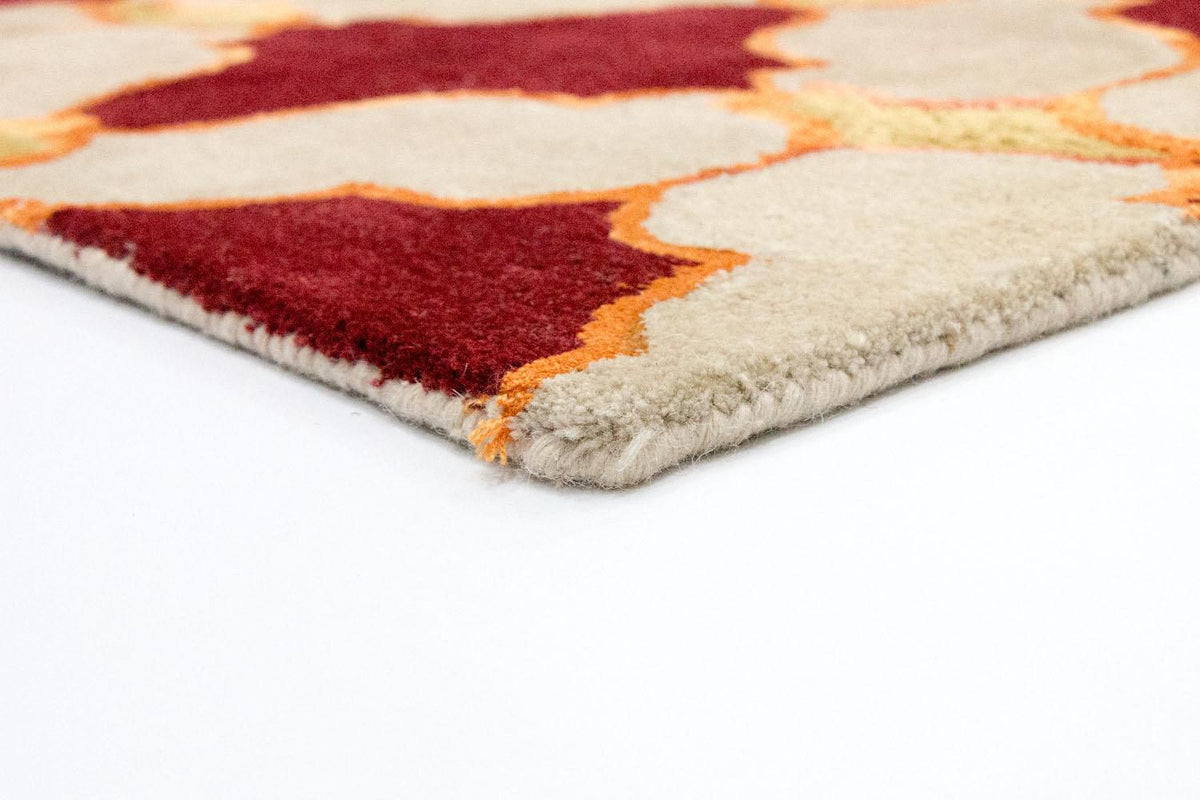 Wool Rug - 243 x 152 cm - beige