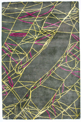 Designer Rug - 240 x 155 cm - multicolored