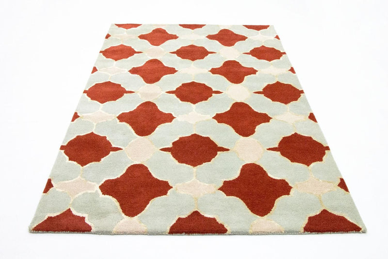 Wool Rug - 244 x 152 cm - beige