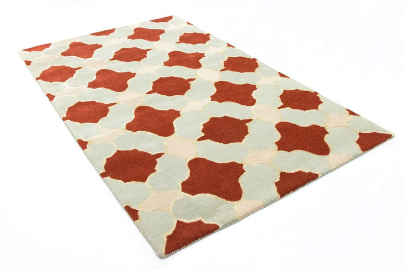 Wool Rug - 244 x 152 cm - beige