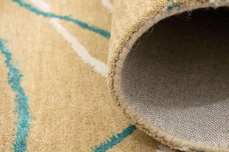 Designer Rug - 245 x 156 cm - beige