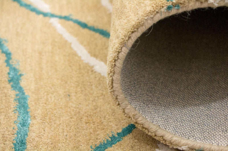 Designer Rug - 245 x 156 cm - beige