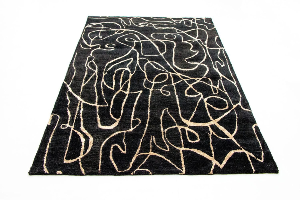 Designer Rug - 243 x 154 cm - blue