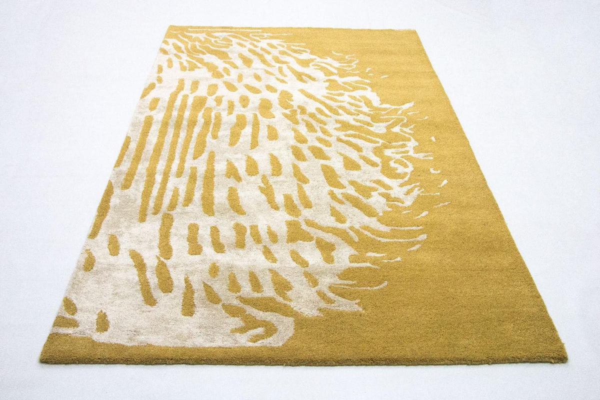 Designer Rug - 244 x 153 cm - light green