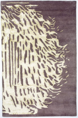 Designer Rug - 242 x 153 cm - lilac