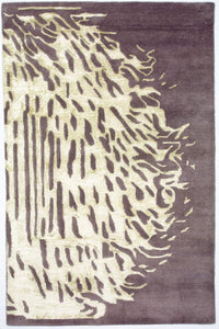 Designer Rug - 242 x 153 cm - lilac