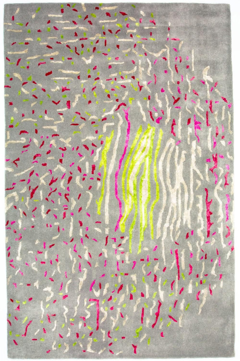 Designer Rug - 245 x 143 cm - grey