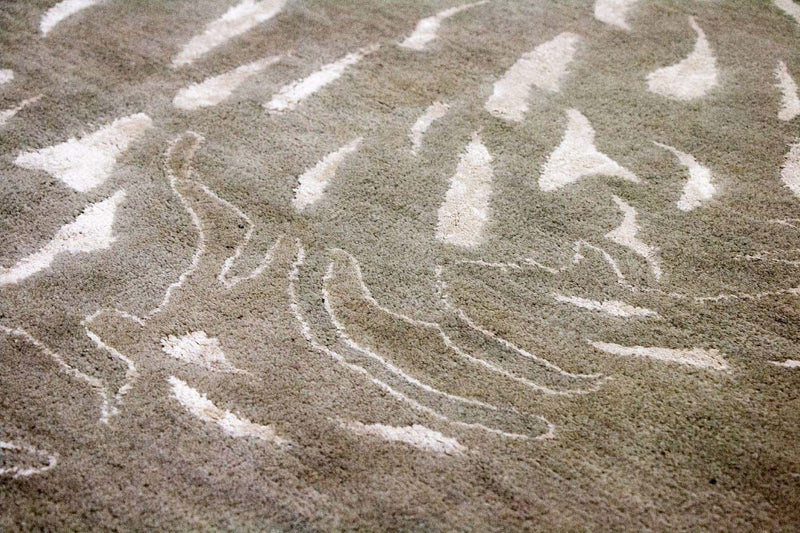 Designer Rug - 242 x 153 cm - brown