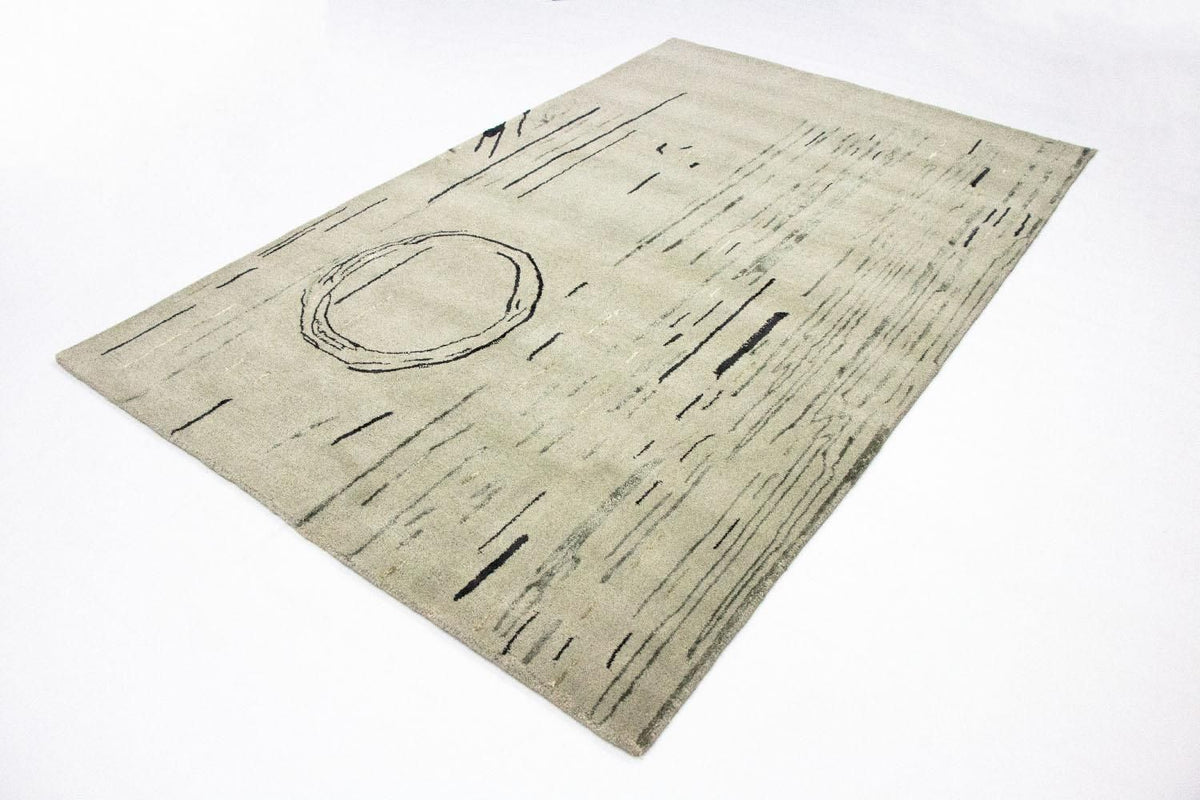 Designer Rug - 245 x 153 cm - silver