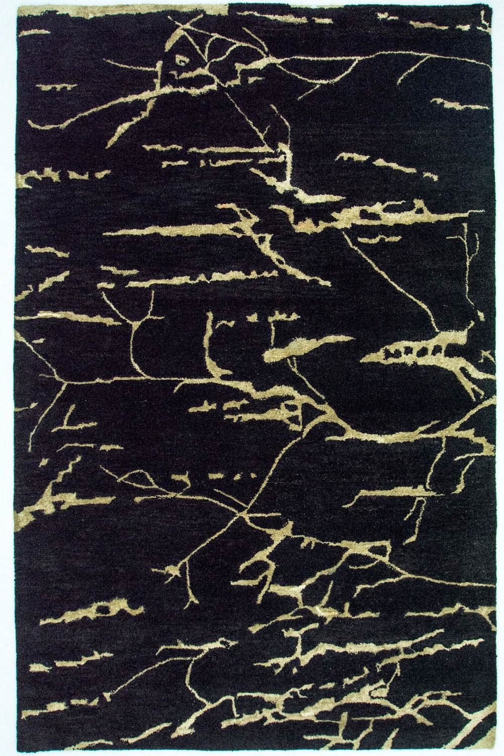 Designer Rug - 243 x 155 cm - blue