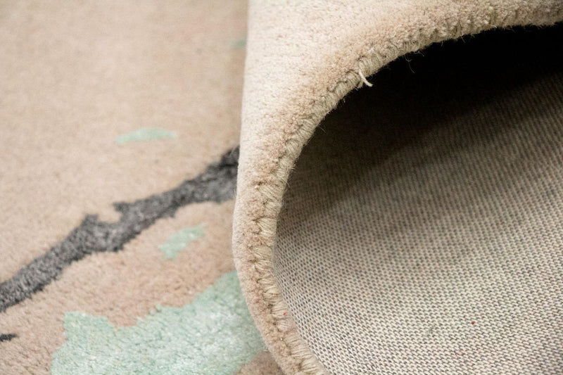 Designer Rug - 179 x 121 cm - beige