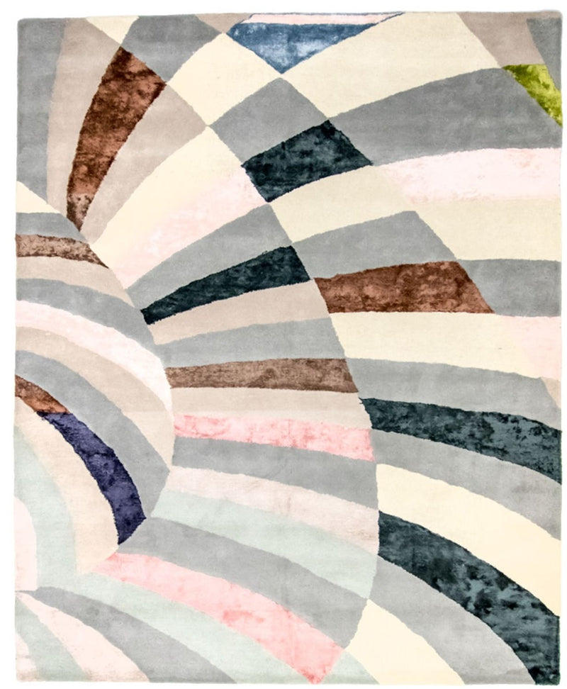 Designer Rug - 300 x 250 cm - colorful