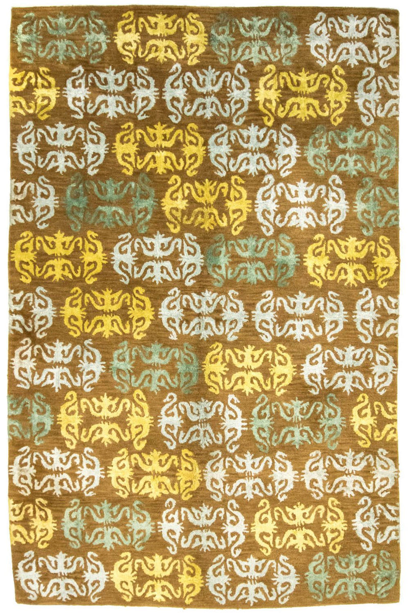 Designer Rug - 263 x 181 cm - brown