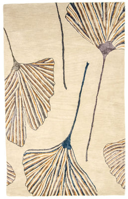 Designer Rug - 243 x 152 cm - beige