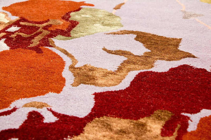 Designer Rug - 240 x 152 cm - purple